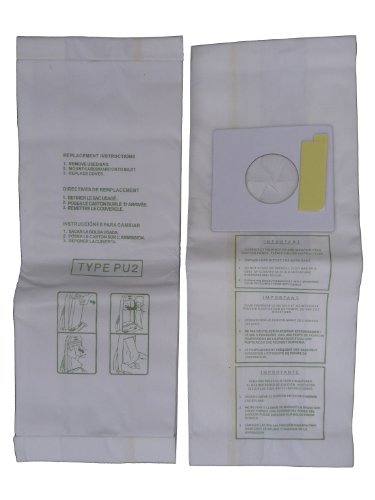 Sacs aspirateur Sharp Pu2 Allergy pour Ectu4709 Ectu4711s Ectu4810