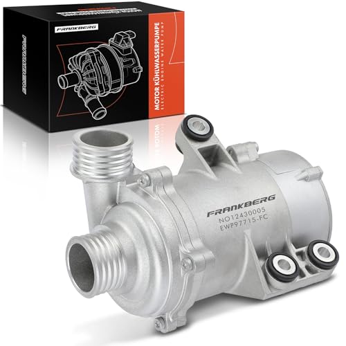 Frankberg Water Pump Electrical Compatible with 1 Series F20 F21 3 Series F30 F80 3 Series Touring F31 4 Cabriolet F33 F83 5 Series F10 X1 E84 X3 F25 X4 F26 Replace# 11517597715