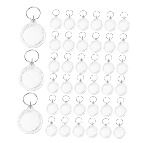 Porte-clés Photo Rond acrylique pour fabriquer des cadeaux personnalisés lors d'un mariage