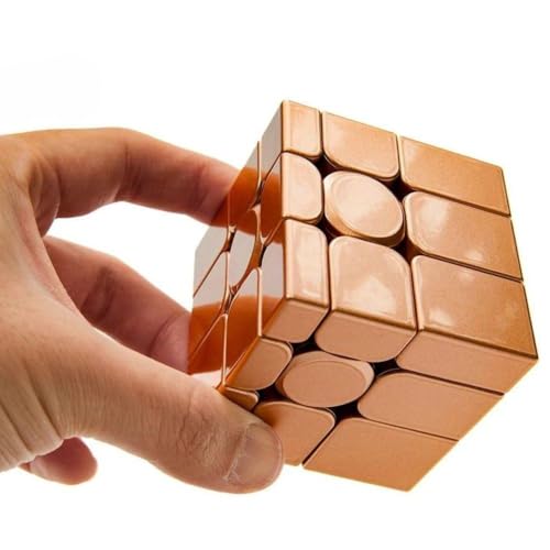 Image of MoYu Mirror Cube 3x3 V2 Magnetic Ball-Core Shape Mod | Rose Gold UV Coated Finish & Auto-Alignment | Premium Stability, Smooth Turning & Anti-Pop Mechanism