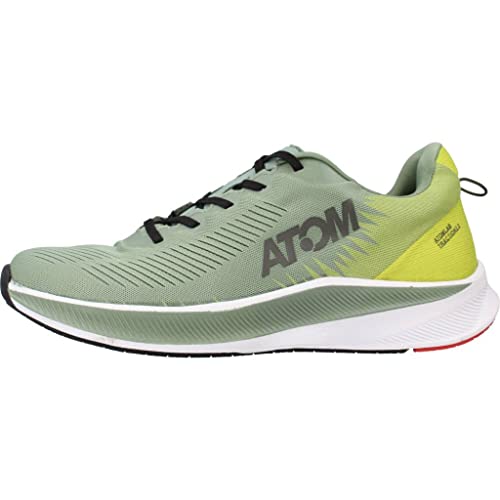 Fluchos Unisex. AT134 AT134 Scarpe Da Ginnastica Verdi (46), Basso, 1 A 3 Cm, Stringhe, Casual, Sportivo, Verde, Running, Sportswear, Multis - 2