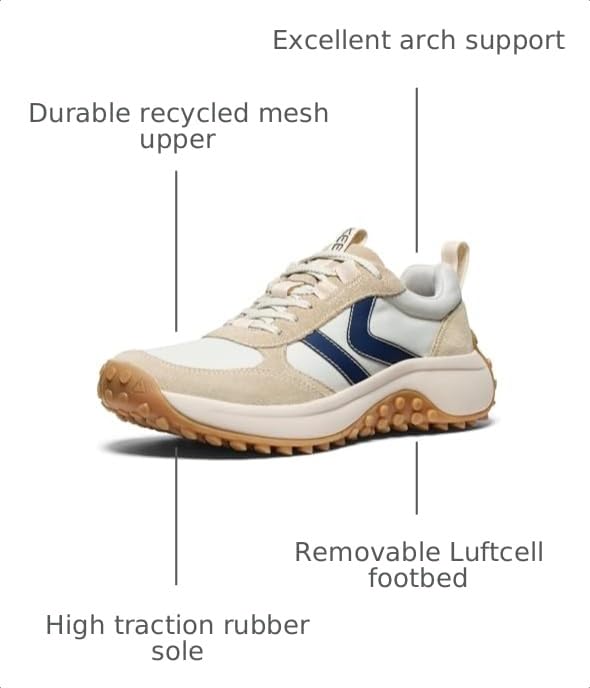 Image of KEEN Women's KS86 Comfortable Durable Retro Style Sneakers