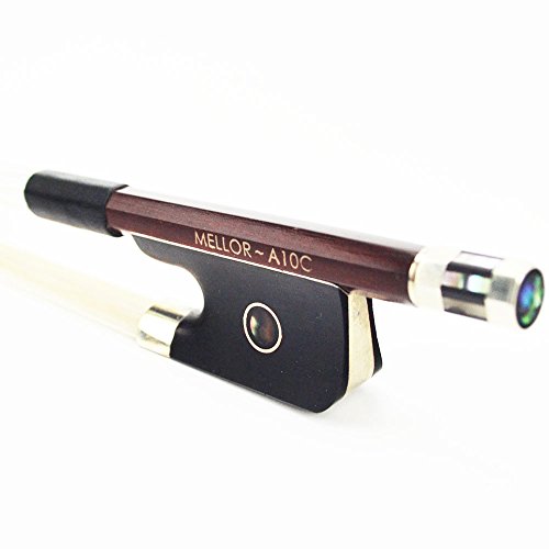 3つ星ブラジルウッド製 チェロ弓 cello bow フェルナンブコ Pernambuco性能 甘美な音 MELLOR A10C