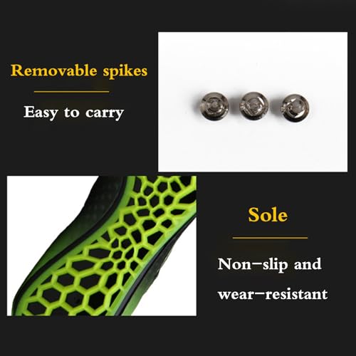 Kraftpaid 8 Spikes Running Racing Shoes,8 Nails Unisex Athletics Shoes,Breathable Lightweight Jumping Training Shoes,Breathable,Lightweight,With Grip,For Athletic Lightweight Student Competition