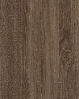 CiCiwind Self Adhesive Wallpaper Brown Wood Wallpaper 40×600cm Wood Vinyl Wrap Peel and Stick Wallpaper Wood Effect Sticky Back Plastic Removable Wallpaper Wall Furniture Decorative Coverings