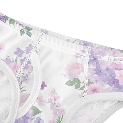 KLL Purple Flowers Baby Boys Soft Nighttime Underwear Cute Children Panties4