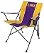 NCAA Portable Folding Tailgate Chair with Cup Holder and Carrying Case