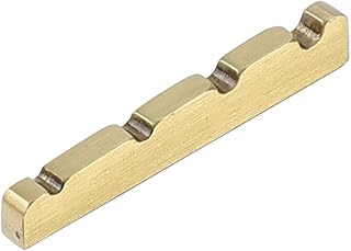 Bass Guitar Nut Brass Bass Nut 38mm 4 String Electric BASS Guitar Replacement Parts