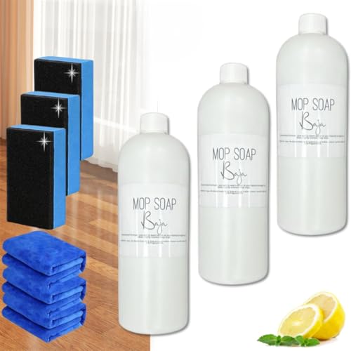 Sapone per mocio brasiliano ondulato, altamente profumato, detergente liquido multiuso