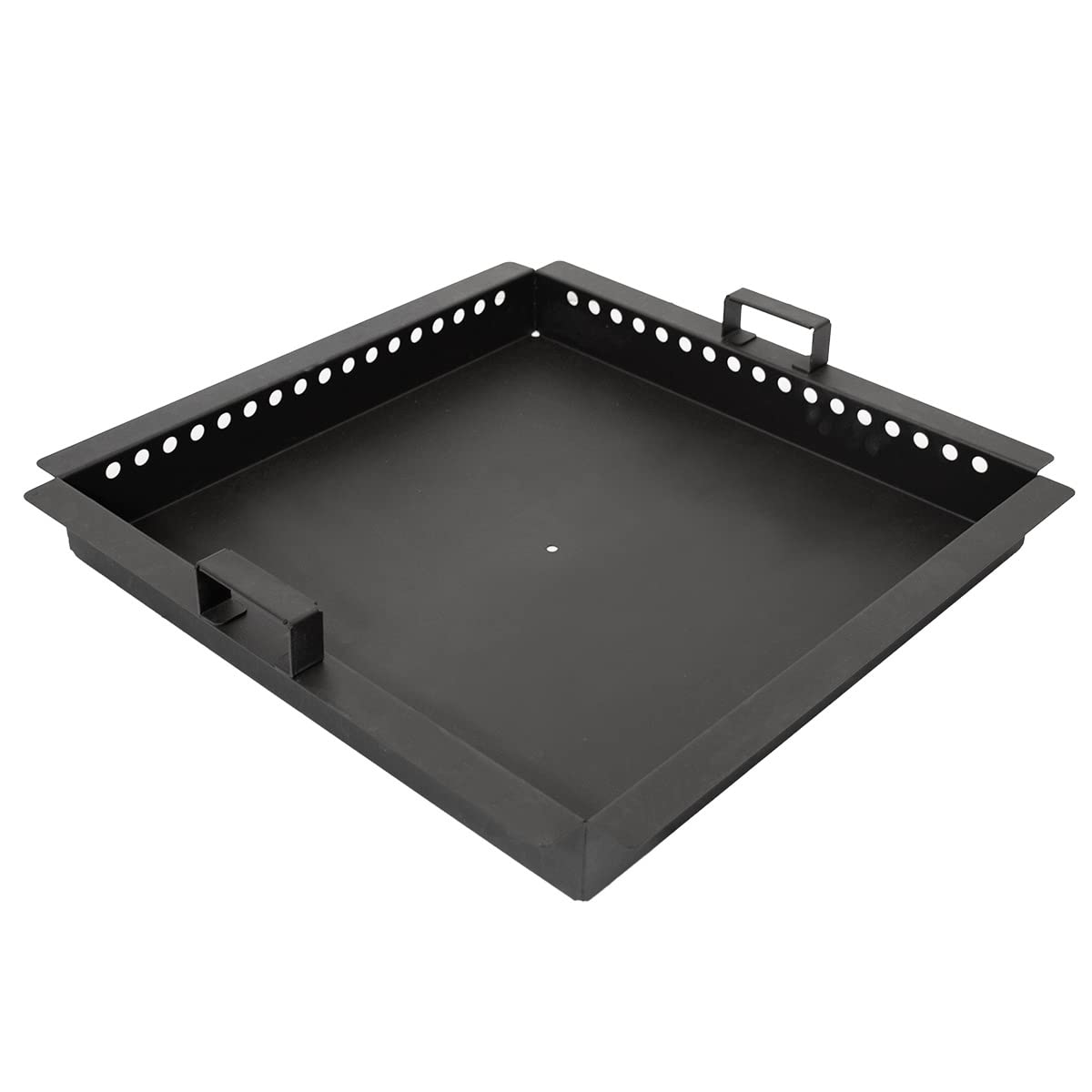 Braciere quadrato da 71,1 cm con parascintille e sollevatore