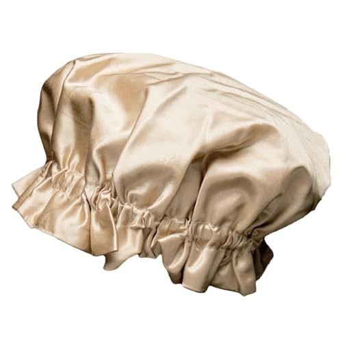 [コンフォート・アソシエイツ] シルクナイトキャップ(ゴールド)