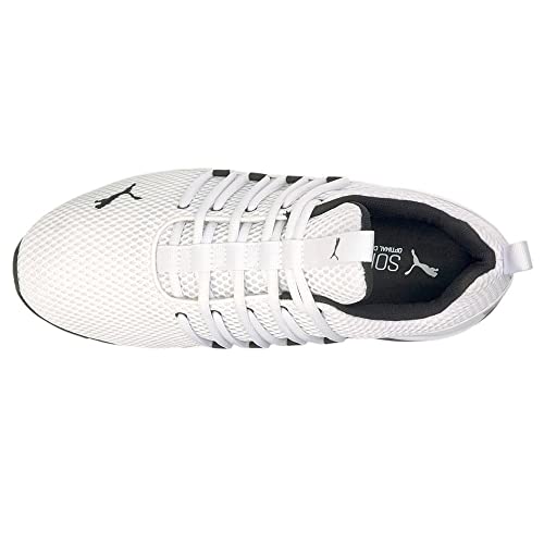 Image of PUMA Mens Axelion Puma White-Castlerock 12 Medium