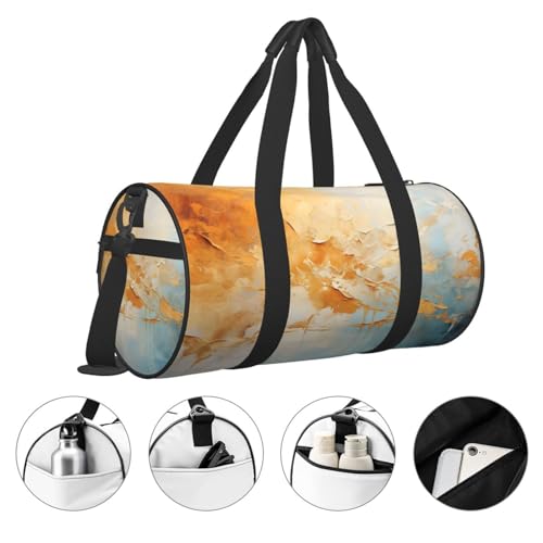 Travel Duffle Bag Weekender Bags For Men Women With Shoe Compartment Large Capacity Weekender Overnight Bag Painting Carry On Tote Bags Sport Gym Bag For Travel Yoga3