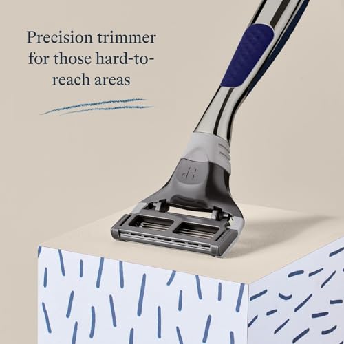 Harry's Razors for Men - Winston Chrome Razor Handle, Razor Blade Refill - image 4