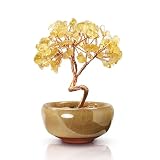 Janyortrenner Mini Citrine Crystal Money Tree