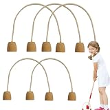 Cotton Wood – Set di 5 porte da croquet 18x15 cm | Anelli morbidi per la