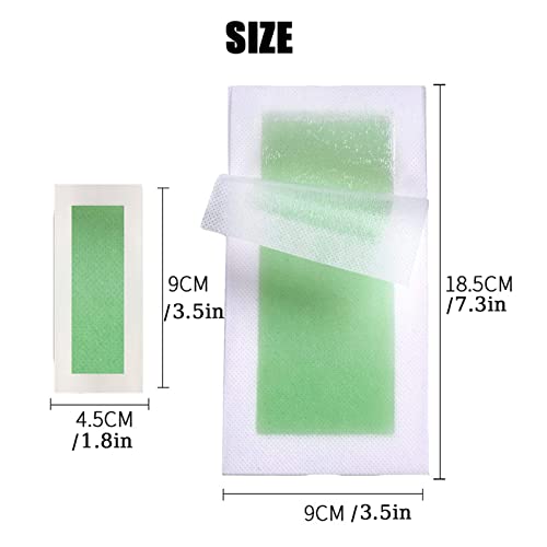 369 Life Wax Strips For Hair Removal, Waxing Strips For Legs, Body, Upper Lip,Face, Bikini, Eyebrow, Chin, Underarm, Facial And Brazilian Waxing Kit For Women - 40 Body Strips, 20 Facial Strips And 3 Calming Oil Wipes #TOP7