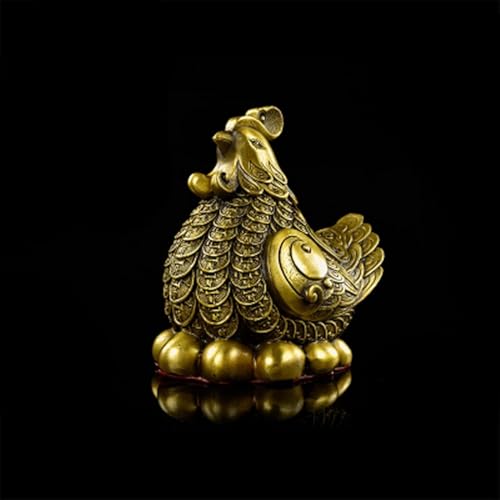 Estatua Decorativa Animal de Cobre y Bronce Feng Shui miniatura 3