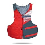 Stohlquist FIT Adult Life Jacket, US Coast Guard Approved Type III Life Vest, PFD for Men and Women, Easily Adjustable, Lightweight and High Buoyancy - Universal Fit (30-52' Chest)