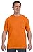 Hanes TAGLESS® Pocket T-Shirt: Orange, 2XL