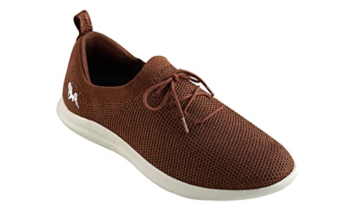 Image of Neeman's ReLive Knit Casual Lace Up Sneakers for Men | Trendy, Lightweight, Breathable Stylish Shoes | Padded Insole for Extra Support | Walking, Travelling, Outdoor Shoes for Men