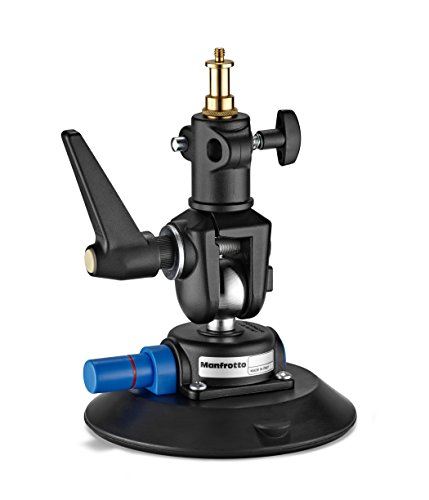 Manfrotto MCUPVR ventouse VR noire pour éliminer les vibrations de caméra