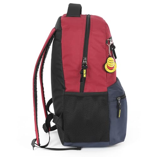 Mochila De Costas Escolar Juvenil One Piece Oficial Netflix (Vinho)