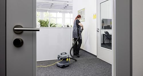 Karcher Sauger T 11/1 Classic, Leichter Staubsauger, Behälter: 11 l, Leistung: 850 W, Schalldruckpegel: 61 db(A), Gewicht: 3,9 kg, Kabel: 7,5 m, Permanent-Filterkorb