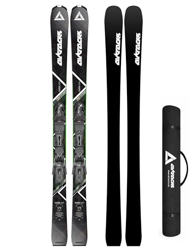 Airtracks Savage Pro Wide Allmountain Ski mit Bindung Tyrolia PR 11 GW - Längen 172cm, 182cm - Modell 2025 (Länge 182cm)