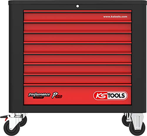 KS Tools 873.2008 PERFORMANCEplus P20 XL-Werkstattwagen mit 8 Schubladen – Bild 3