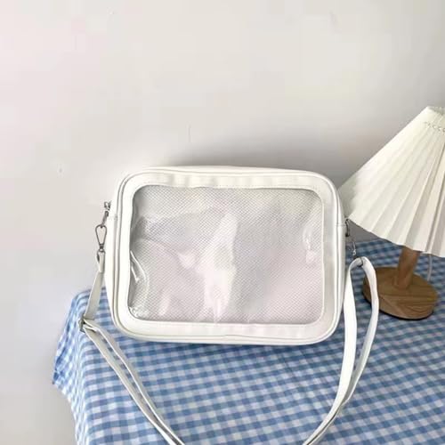 Women Ita Messenger Bag Ladies Japanese Style Shoulder Bag Girls Cute Transparent Crossbody Bag Student Uniform Bag - Image 7