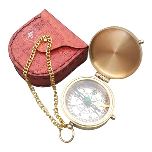 TAL The Antique's Lab Compás Grabado Thoreau 'Go Confidently' - Regalo Perfecto para Graduaciones, Cumpleaños y Aventuras para Hombres y Niños miniatura 6