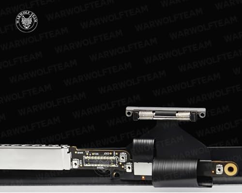 Image of 13 inch Screen Replacement for MacBook Pro A2338 M1 2020 / A2338 M2 2022 EMC 3578 EMC 8162 MYD83 MYD92 MYDA2 MYDC2 MYD83LL /A MYD92LL /A MYDA2LL /A MYDC2LL /A LCD Screen Retina Display Full Assembly (Silver)