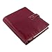 Filofax Malden Organizer, A5 Size, Burgundy - Tactile, Full-Grain Buffalo Leather, Six Rings, Cotton Cream Week-to-View Insert, Multilingual (C021703)