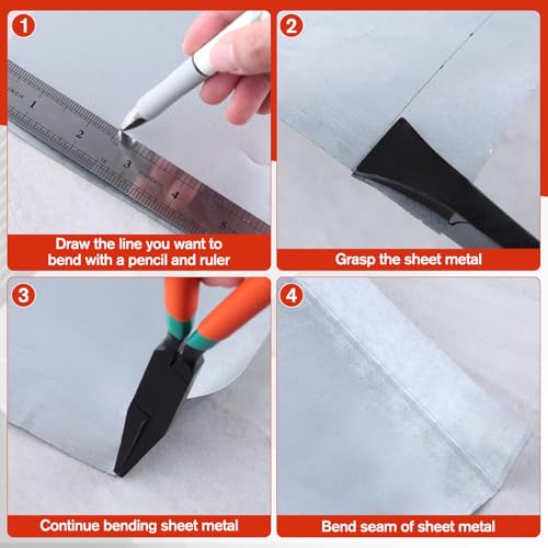 Alicates de costura manual SPEEDWOX herramienta manual de chapa de 7 pulgadas 5