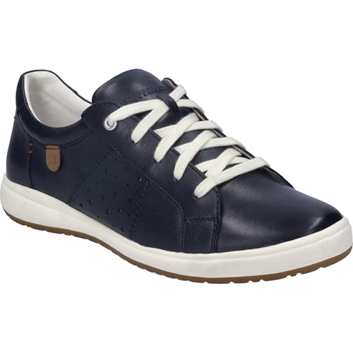 Baskets Caren 01 Josef Seibel bleu chaussures de marche confort femme