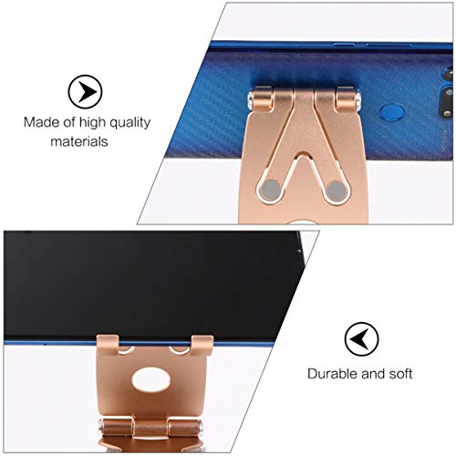 ULTECHNOVO Suporte para Telefone Celular Mesa Dobrável Ajustável Mesa Telefone Tablet Suporte Em Lig