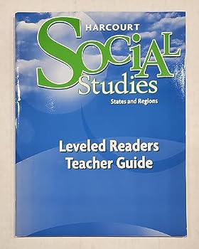 Paperback Harcourt Social Studies: States and Regions, Leveled Readers Teacher Guide Book