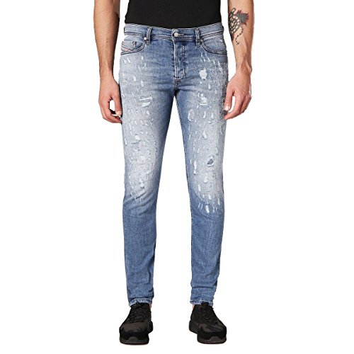 DIESEL Jean Slim Tepphar Blue Destroy