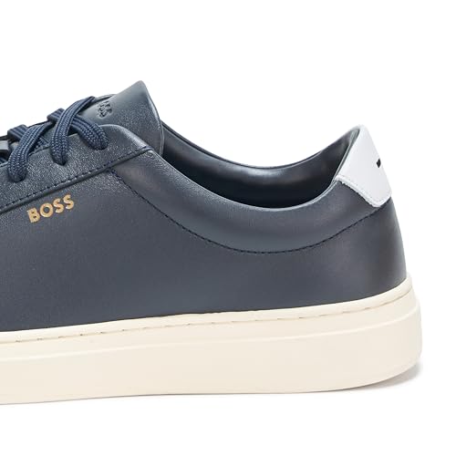 Image of BOSS Men's Kieran Smooth Leather Tennis Sneaker