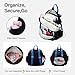 Imagen de HUA ANGEL Bolso de Mano Mujer Multifuncional Mochila Convertible 3 en 1 Bolsa de Deporte Impermeable Bolsa de Viaje para Maternal Gimnasio