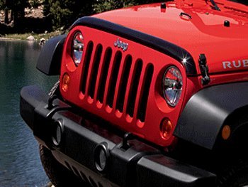 Deflecteur de capot teinté Jeep Wrangler JK 2007-2014 Mopar d'origine
