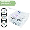 Best Kept Super Satchel Double Deep Compartment Box - Art Storage with 8 Removable Compartments | Smart Closure for Craft Supplies, Home & Office Improvement #2