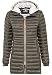 Produktbild camel active Damen leichter Wasserabweisende Steppmantel mit abnehmbarer Kapuze JACKET, Dunkelgrün, 38