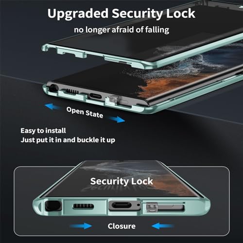 Coque aimantée Samsung S21 Plus pare-chocs métal luxe - 3