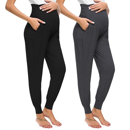 Image of Liu & Qu Maternity Women's Casual Pants Stretchy Comfortable Lounge Pants