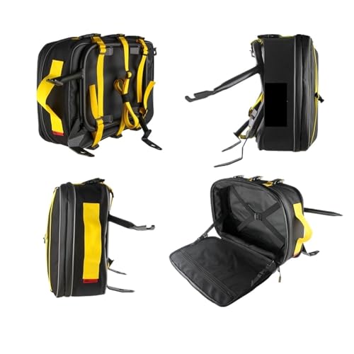 Rangement bagages et sacoches universelles de boîte supérieure jaune