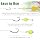 Equipo de Pesca para Carpa VATEICO Kit 43 piezas con Anzuelos Curvos de Alto Carbono Tamaño 8# miniatura 6
