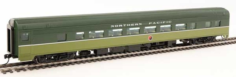 Walthers HO Scale 85' Budd Large-Window Coach Northern Pacific/NP (Unnumbered)