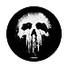 Marvel The Punisher Scary Grungy Skull Logo PopSockets Adhesive PopGrip